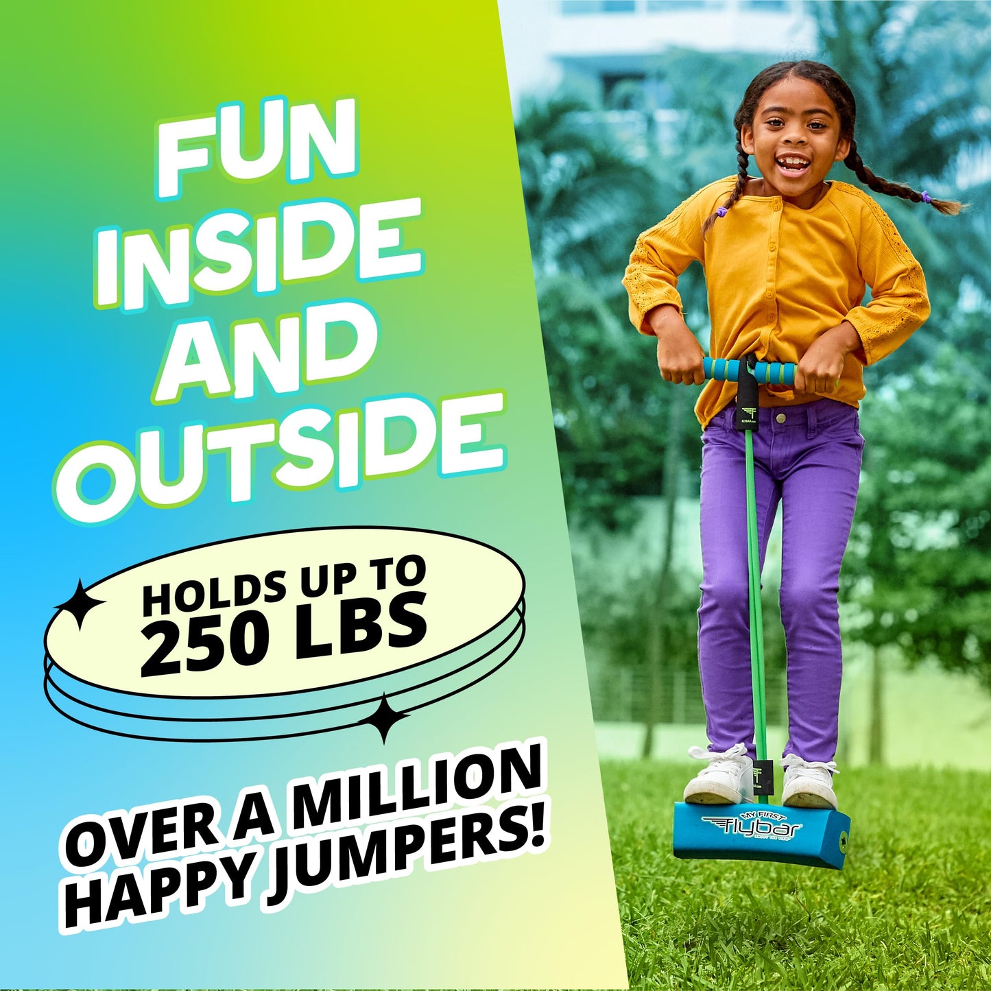 Flybar Mein erster Schaumstoff-Pogo Jumper – Sicheres Hüpfspielzeug ab 3 Jahren